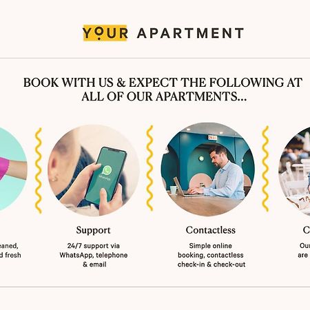 Meredith Way With Parking - Your Apartment Bristol Ngoại thất bức ảnh